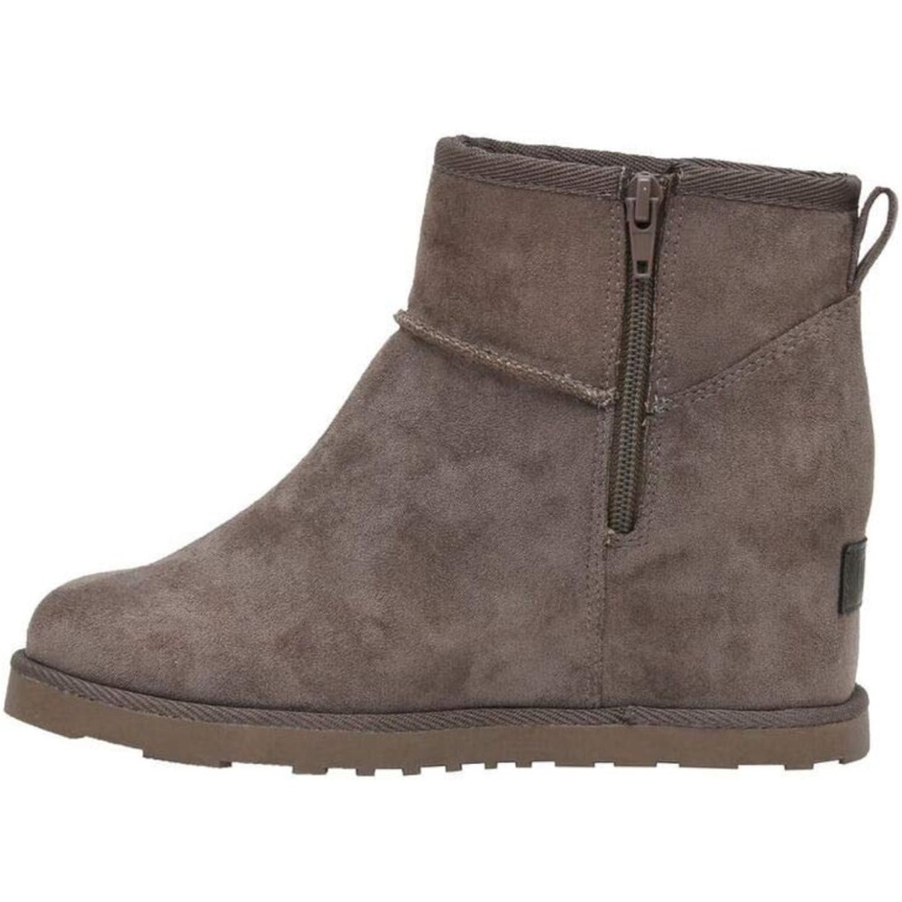 Dunes Women's Karma Taupe Hidden Wedge Boot - Picture 3 of 14